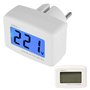 Xrten Voltmètre LCD Numérique Rétroéclairage Bleu 220V