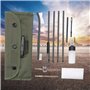 Xrten 12 en 1 kit Outils Brosses de Nettoyage, Multifonction Sac de Transport pour Pistolet Fusil 22LR, 223, 257, 5.56mm