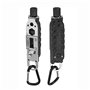 LHKJ Outil multi-usage EDC Clef à Molette, Tournevis, Porte-clefs, Ouvreur, Mini Outil de Survie avec éclairage LED