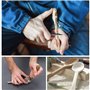 iPobie 2 Pièces Couteau Sculpture et Couteau Croche Bois - Outils de Sculpture avec Manche en Bois