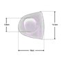 iPobie Couvre Chaussures Velo Couvre-Chaussures Cyclisme, Coupe-Vent Chaussures Housse de Vélo Court Chaussure Protection