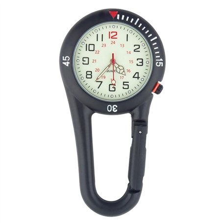 Bouncy Montre gousset à mousqueton pour infirmières