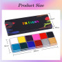 Cadeau Parfait Pour Carnaval(12 Couleurs Body Pa