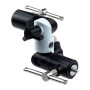 FOTGA 3 Patins à glace en U pour parasol Swivel Light Stand 2 adaptateur Bracket