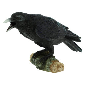 Nemesis Now Figurine appeau de Corbeau Noir 16 cm