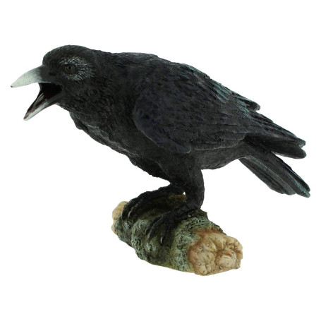 Nemesis Now Figurine appeau de Corbeau Noir 16 cm