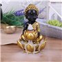 Nemesis Now Baby Bouddha Brûleur d'encens à Reflux Doré 10,3 cm