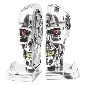Nemesis Now Terminator 2 Serre-Livres en résine Argenté 18