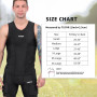 TUOYR Maillot de compression rembourré pour homme - Protection de poitrine - Protection des côtes - Protection du cœur - Pour ru