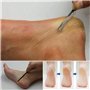 Nettoyeur De Pieds En Acier Inoxydable Pour Pédicure Soin Des Callosités Dur Difficile Enlèvement La