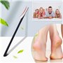 Coupe Râpe À Pied Pédicure, Nettoyeur De Pieds En Acier Inoxydable Pour Pédicure Soin Des Callosités Dur Difficile Enlèvement La