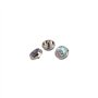 Alnicov Accessoires pour trompette - Coquille d'ormeau - 3 boutons de doigt - Pièce de réparation - Instrument de musique - Outi