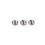Alnicov Accessoires pour trompette - Coquille d'ormeau - 3 boutons de doigt - Pièce de réparation - Instrument de musique - Outi