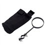 Alnicov Sac pour baguettes de batterie, noir