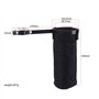 Alnicov Sac pour baguettes de batterie, noir