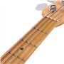 Alnicov 4 pièces en acier inoxydable cordes basses pièces de guitare basse corde de guitare jauge plaqué argent guitare basse ac