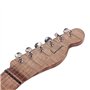 Alnicov Accordeurs de cordes de verrouillage Vintage Nickel 6R mécaniques de guitare électrique accordeurs pour chevilles de rég