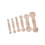 Alnicov Outils de réparation de coussinets de clarinette en acier 6 pièces outil de réparation de bois argent