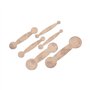 Alnicov Outils de réparation de coussinets de clarinette en acier 6 pièces outil de réparation de bois argent