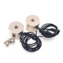 Namvo Lot de 2 électromagnétiques KK-P20/15 de 3 kg à aspiration CC 24 V
