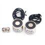 Namvo Lot de 2 électromagnétiques KK-P20/15 de 3 kg à aspiration CC 24 V
