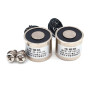 Namvo Lot de 2 électromagnétiques KK-P30/25 de 8 kg à aspiration CC 24 V en Métal Argenté