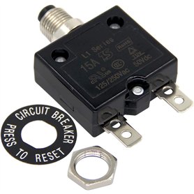 Namvo 125-250 V AC 50 V DC Pressostat Disjoncteur 5 A Protection contre les surcharges thermiques Série L1 Réinitialisation manu