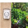 #N/A Couvercle De Sonnette Clair étanche Smart Door Bell Carillon De Protection pour CACAZI