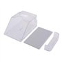 #N/A Couvercle De Sonnette Clair étanche Smart Door Bell Carillon De Protection pour CACAZI