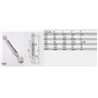 Veda® acier inoxydable 304 ridoirs M4 oeil ridoir câble Tension Hook & Eye Tendeur de corde Pack de 4