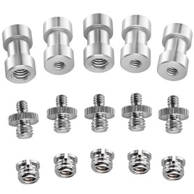 Neewer® Lot de 15 convertisseurs/adaptateurs à vis filetées en métal pour Appareil Photo DSLR