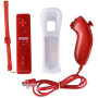CaaWoo Manette de Wii et Wii U de Jeux Motion Plus Accélérateur de Jeux Télécommande Elégents pour Multijoueurs avec Housse de P
