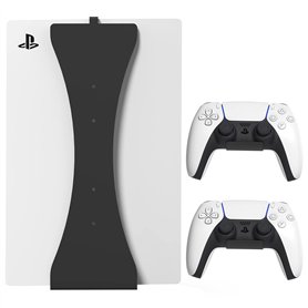 HumanCentric Support mural compatible avec Fat PS5 Original avec 2 supports de manette