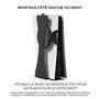 HumanCentric Support mural compatible avec Fat PS5 Original avec 2 supports de manette, support métallique pour Fat PS5, support