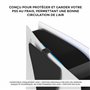 HumanCentric Support mural compatible avec Fat PS5 Original avec 2 supports de manette, support métallique pour Fat PS5, support