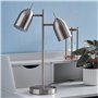 Teamson Home VN-L00063NB-EU Lampadaire, Métal, 25 W, Chrome