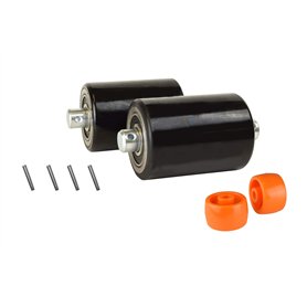 CRWON PTH50 Kit complet de remplacement pour transpalette et roues avant