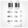 TEMPO PA1574 RJ45 Testeur de câble réseau | Testeur de câble téléphonique et Ethernet | Testeur de continuité pour RJ45, RJ11, R