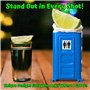 Verres à shot Porta Potty originaux pour homme, meilleur choix pour humour numéro 2, verre à shot amusant, cadeau éléphant blanc
