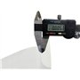 Ecotex® Rouleau transparent jet d'encre étanche 5 Mil (33 cm x 100') – Film transparent pour sérigraphie, rouleaux de film à jet