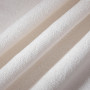 POLYTE - 6 serviettes de toilette pour bébé en microfibres Premium - hypoallergénique/ne peluche pas - blanc - 25 x 25 cm