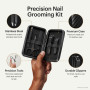 kit de soins des ongles pour hommes 5 pièces avec coupe-ongles et coupe-ongles
