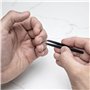 MANSCAPED® Shears 3.0, kit de soins des ongles pour hommes 5 pièces avec coupe-ongles et coupe-ongles, lime à ongles, pince à ép