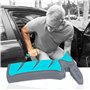 Vive Poignée de voiture pour personnes âgées – Loquet anti-rayures – Barre d'appui automatique – Astuce de sécurité pour aider à