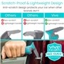 Vive Poignée de voiture pour personnes âgées – Loquet anti-rayures – Barre d'appui automatique – Astuce de sécurité pour aider à