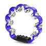 Flexzion Tambourin à fleurs – Instrument de percussion portable de 20
