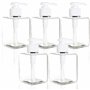 Youngever Lot de 5 Bouteilles de Pompe de Lotion en Plastique Rechargeables Vides 350ML