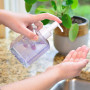 Youngever Lot de 5 Bouteilles de Pompe de Lotion en Plastique Rechargeables Vides 350ML, Distributeur Flacon Pompe (Transparent)