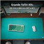 Glorious Gaming - Tapis de souris GMP 2 - Rain Forest - XXL - anti-éclaboussures, optimisé pour tous les capteurs, vitesse et co