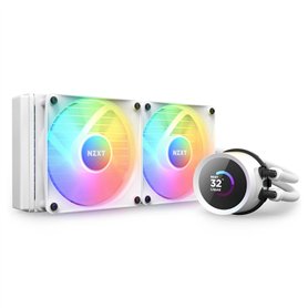 NZXT Kraken 240 RGB - Refroidisseur liquide pour processeur AIO 240 mm - Écran LCD carré personnalisable de 1